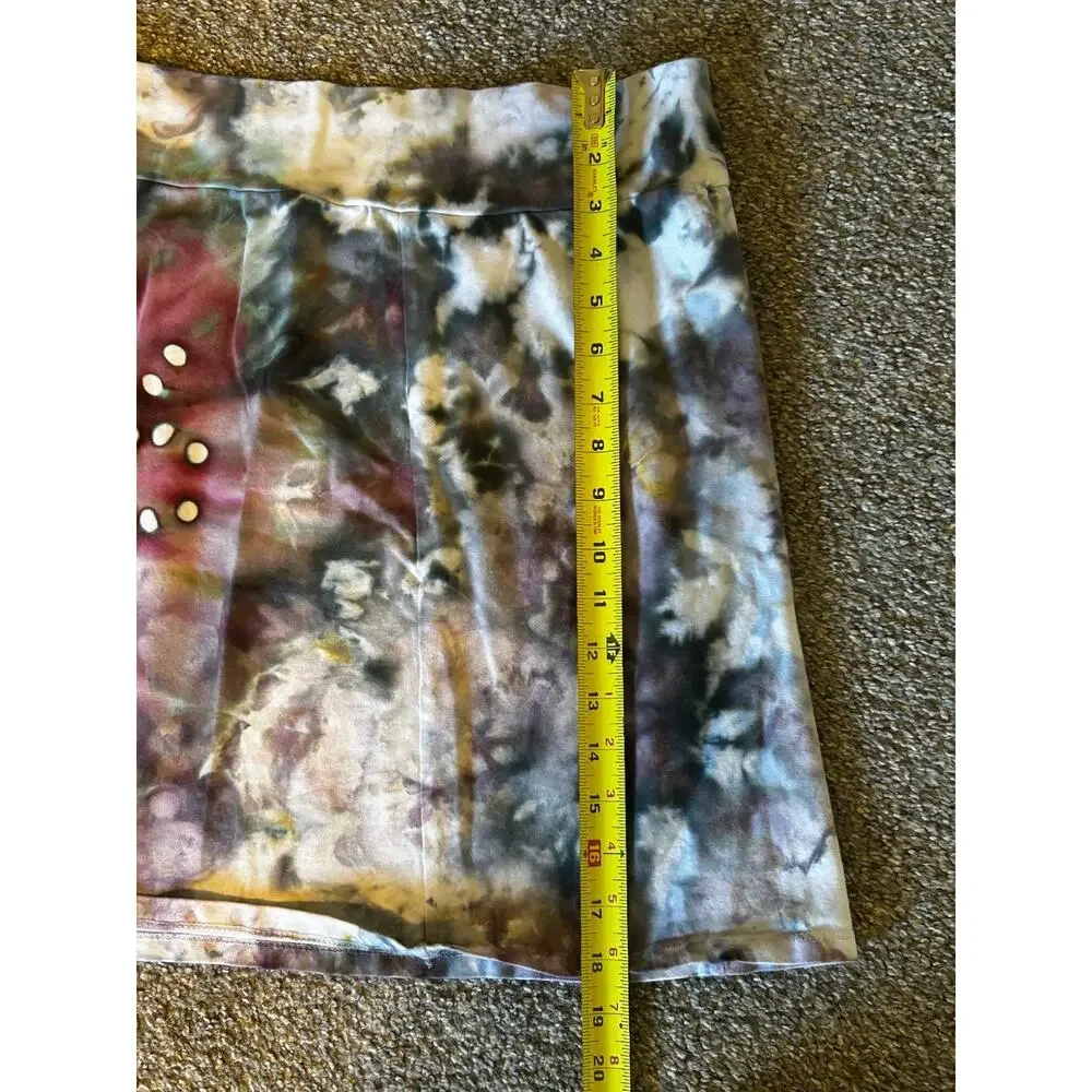 Dharma Trading Co Tie Dye Pencil Skirt XL Wearable Art Boho Stretch - Picture 6 of 6